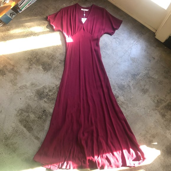 NWT Christy Dawn Sequoia Dress in Boysenberry Small - Picture 2 of 7